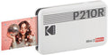 Mini 2 Retro 2X3 Portable Photo Printer, 8 Sheets, Bluetooth Smartphone Printer for Iphone & Android, Instant Color Prints, 4PASS Dye Sublimation, White
